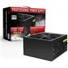 EVO LABS BR500-12BL E-500BL 500W 120mm Black Silent Fan PSU - (Componenti> Alimentatori PSU)