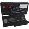 GHU Batteria compatibile DJ1J0 42Wh 11.4V per Dell Latitude 12 7280 7290 E7280 E7290 13 7380 7390 E7380 E7490
