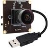 Svpro 2 MP Global Shutter USB Camera Board 90 fps Alta Velocità Webcam Modulo con Obiettivo Fisheye Grandangolo Fotocamera Rallentatore 1920 x 1200 AR0234 Fotocamera per computer, laptop, dispositivo