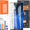 Arbilato Schermo LCD per Samsung Galaxy Note 10 Plus schermo per Samsung Note 10+ LCD Display SM-N975F,SM-N975U Touch Digitizer Assembly Kit con telaio, senza impronta