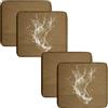 UWOBTN 1/2/4 Piezas Copri Cuscino Divano Esterni Impermeabile, Fodere per Seduta Patio con Cerniera Rimovibili Copriseduta per Interni ed Esterni, Patio, Giardino Mobili in Rattan(A11,55x45x10cm (4pcs))