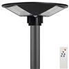 openspaceshop Faro led solare U F O sensore movimento 250w luce fredda lampione giardino telecomando