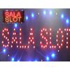 TrAdE Shop Traesio INSEGNA Luminosa INSEGNE Luminose A LED con Scritta Sala Slot