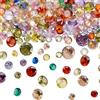 SOFPLATE 370 pz 4 stili Pietre Sfaccettate di Zirconia Cubica Assortite Strass Artigianali Colorati Piccoli Cristalli A Forma di Diamante Gemme Perline Cabochon per Anelli Orecchini Bracciali Gioielli