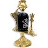 KSJONE - Statua Shivling Shiva Lingam Shivling Shivling Shesnag Trishul con ottone Matki per indù festiva Pooja Puja Scultura Articoli Shivling Showpiece