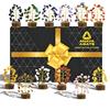 ANAYA AGATE Crystal Tree Set di 12 regali di compleanno unici per donne, sorelle, mamma, decorazione per casa e ufficio, decorazione per scrivania per energia positiva, porta fortuna, soldi, guarigione Reiki, set
