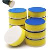 RUNYU 12 testine in spugna da 25 mm per spazzola per la pulizia elettrica, compatibile con Home and Garden 6033, spazzola multiuso Universal Brush (giallo)