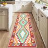 Nqexivo Tappeto Corridoio 80 x 220 cm Tappeti Lavabile in Lavatrice Antiscivolo Lungo Carpet Cucina Passatoia Tappeto Ingresso Interno Lungo per Corridoio Salotto Camera da Letto Bagno