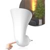 BrightArk GU10 Faretto Applique Con interruttore a Sfioramento, Plug in Wall Light Uplighters Lampade da Parete Interne per Soggiorno Ingresso Camera da letto (Lampadina non Inclusa)