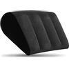 Prosixtoy Cuscino Supporto Lombare Pillow-Cuscino per Gambe Cuscini per Dormire Cuscino da Viaggio Gonfiabile-Materassino Campeggio Cuneo Cuscini Schienale Divano Cuscino Ginocchia Cuscino Posturale(Nero)