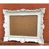 Generisch Cornice portafoto in oro anticato, rettangolare, 57 x 47 cm, cornice barocca, 30 x 40 cm, 3049G (bianco)