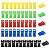 REBECCAHOWARD 52pcs Mollette Per Calzini Promozione Natalizia Pinze Per Calzini Lavarice E Asciugatrici Con Gancio Grande Pinze Per Calze Colori Calzes Natalizi Clip Accoppia Calze