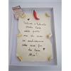 Generico Pergamene da appendere Personalizzabili in Ceramica Fatte a Mano Made in Italy (Pergamena 1)