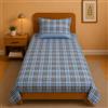GX GARGIX Completo Letto Singolo 100% Cotone - Set Lenzuola Una Piazza con Sotto, Sopra e Federa - Morbido e Traspirante (GX/ASX-28)
