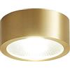 WLBHWL Faretto da Incasso Rotondo in Oro Home LED Retrofit in Ottone A Montaggio Superficiale 3W / 5W / 7W / 9W Plafoniere per Uso Commerciale