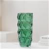 Puremagics Vaso da fiori per decorazione vaso di vetro alto 28 cm