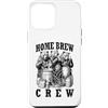 Grandio Design Beer & Alcohol Lover Drin Custodia per iPhone 12 Pro Max Home Brew Crew Bears Birra artigianale Birra Brewmaster divertente