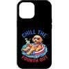 Doodle pup fourth july fireworks patriot Custodia per iPhone 12 Pro Max Chill The Fourth Out Goldendoodle Dog Patriotic
