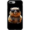 Divertenti vombati per gli amanti dei vo Custodia per iPhone 7 Plus/8 Plus Vombato con Occhiali da Sole Australia Simpatico Vombato