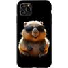 Divertenti vombati per gli amanti dei vo Custodia per iPhone 11 Pro Max Vombato con Occhiali da Sole Australia Simpatico Vombato