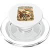 Western Pride Apparel Co Fuori qui e orgoglioso design LGBTQ Cowboy Pride PopSockets PopGrip per MagSafe