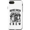 Grandio Design Beer & Alcohol Lover Drin Custodia per iPhone SE (2020) / 7/8 Home Brew Crew Bears Birra artigianale Birra Brewmaster divertente