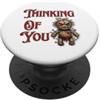 Suzette Vaughn Thinking Of You Bambola Voodoo appuntata PopSockets PopGrip Adesivo