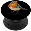 Robin Bird Outfit Carino animale uccello costume per gli amanti dei pettirossi PopSockets PopGrip Adesivo