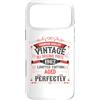 Mocking Merch Custodia per iPhone 17 Pro Max 1962 Vintage Tutte le parti originali invecchiato perfettamente divertente compleanno