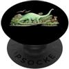Dinosaur Group Kids Dino Lover Prehistor Dinosauro Gruppo Illustrazione Bambini Preistorico Animal Art PopSockets PopGrip Adesivo