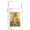 Gustav Klimt Portrait Custodia per iPhone 17 Pro Max Gatto Giardino Bacio Gustav Klimt