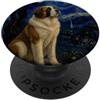 Doggies Unlimited San Bernardo Cane Van Gogh Notte Stellata PopSockets PopGrip Adesivo