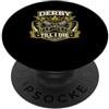 Pattinatore Quad Skate Roller Rink Rats Derby Till I Die a rotelle Derby Quad Pattini da discoteca PopSockets PopGrip Adesivo