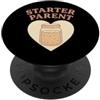 Loaf Life Cottagecore Baker Starter Pare Lievito naturale Pane Cottura Fermentazione Umorismo Artigiano Baker PopSockets PopGrip Adesivo