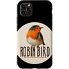 Robin Bird Outfit Custodia per iPhone 11 Pro Max Red Robin Bird Look