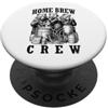 Grandio Design Beer & Alcohol Lover Drin Home Brew Crew Bears Birra artigianale Birra Brewmaster divertente PopSockets PopGrip Adesivo