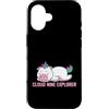 Sleep Tired Animal Nightgown children Py Custodia per iPhone 16 Cloud Nine Explorer Pigiama