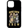 Grandio Design Beer & Alcohol Lover Drin Custodia per iPhone 12 mini Home Brew Crew Bears Birra artigianale Birra Brewmaster divertente