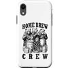 Grandio Design Beer & Alcohol Lover Drin Custodia per iPhone XR Home Brew Crew Bears Birra artigianale Birra Brewmaster divertente