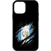 Guatemala Flag Art Custodia per iPhone 12 mini Bandiera del Guatemala Look Vintage Emblema Nazionale