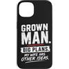 Dad Husband Family Life Custodia per iPhone 13 Uomo adulto Grandi piani Moglie Umorismo Matrimonio Scherzo Marito