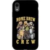 Grandio Design Beer & Alcohol Lover Drin Custodia per iPhone XR Home Brew Crew Bears Birra artigianale Birra Brewmaster divertente