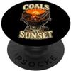 Jimbeels COALS AT SUNSET Hobby Manuale Routine PopSockets PopGrip Adesivo