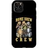 Grandio Design Beer & Alcohol Lover Drin Custodia per iPhone 11 Pro Home Brew Crew Bears Birra artigianale Birra Brewmaster divertente