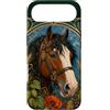 Belle Epoque Animals Custodia per iPhone Air Cavallo da tiro Clydesdale Art Nouveau