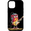 Rocking Battery Outfit Custodia per iPhone 12/12 Pro Impressionante batteria Rock con chitarra elettrica Costume