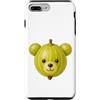 namo-Tee Custodia per iPhone 7 Plus/8 Plus Orsetto di uva spina simpatico motivo animale