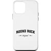 Round Rock Original Vintage Retro Pride Custodia per iPhone 12 mini Originale Round Rock Retro Nome Città natale Round Rock Originale