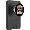 Funny Horror Fan Designs Horror Nerd Spooky Reader Book Fan Lettura Halloween PopSockets PopWallet per MagSafe