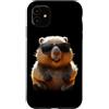 Divertenti vombati per gli amanti dei vo Custodia per iPhone 11 Vombato con Occhiali da Sole Australia Simpatico Vombato